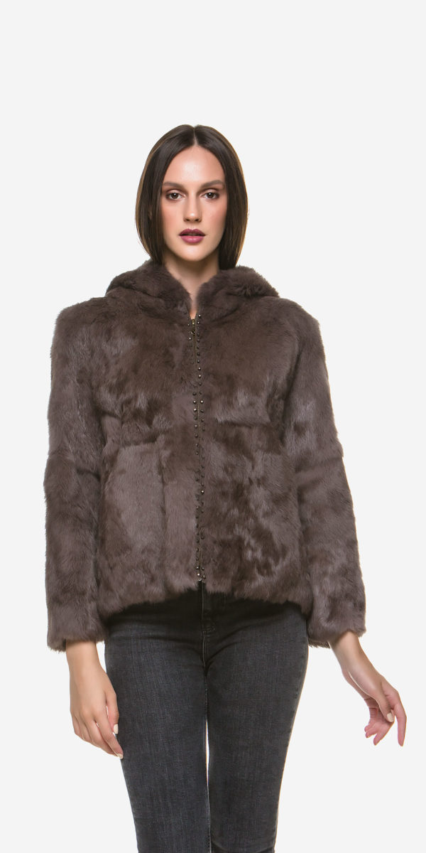 ΓΟΥΝΙΝΟ JACKET LAPIN ΜΕ ΚΟΥΚΟΥΛΑ
