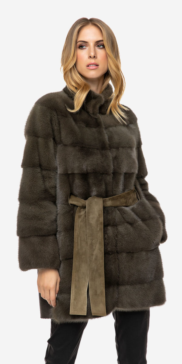 XAKI VISONE ME SHEEPSKING ΠΛΑΤΗ