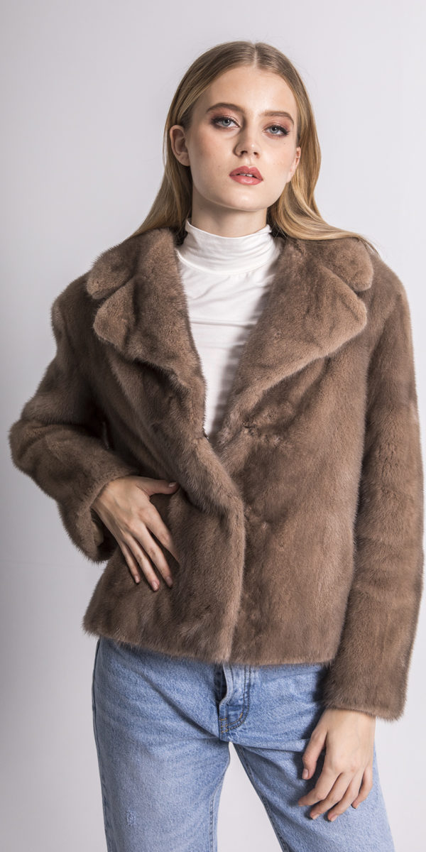BEIGE VISONE JACKET